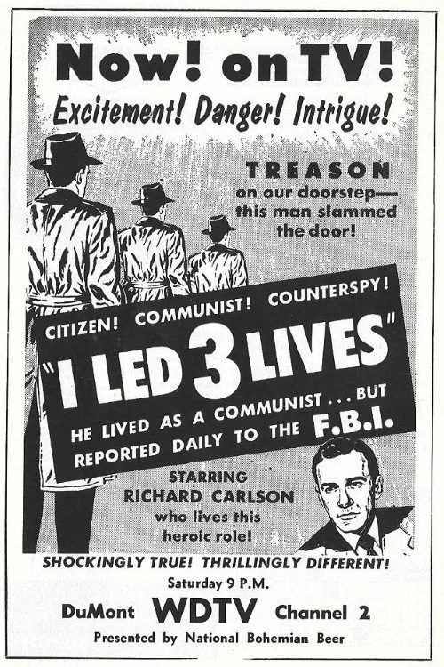 I Led Three Lives постер