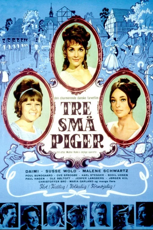 Tre små piger постер