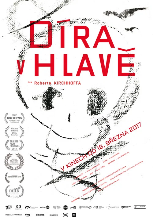 Díra v hlavě постер