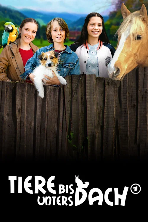Tiere bis unters Dach постер