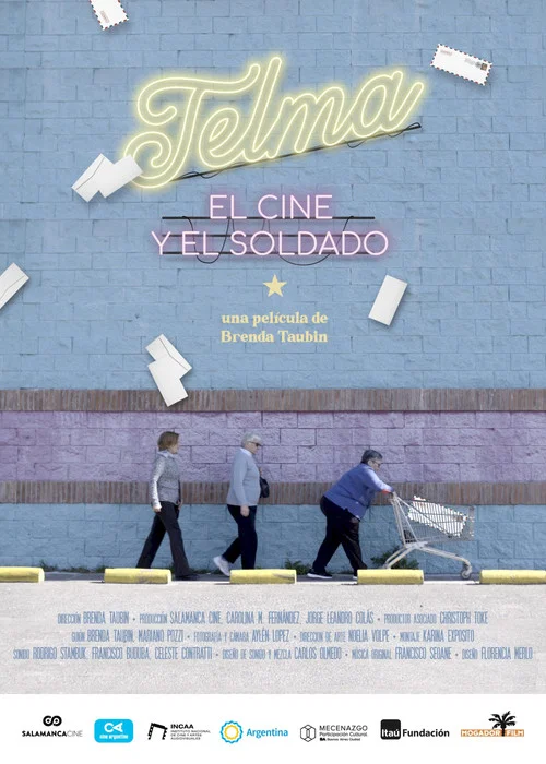 Telma, el cine y el soldado постер