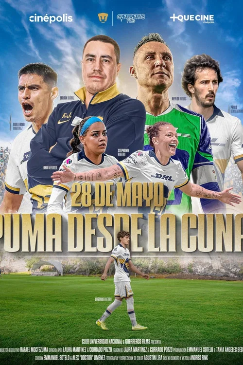 Puma desde la cuna постер