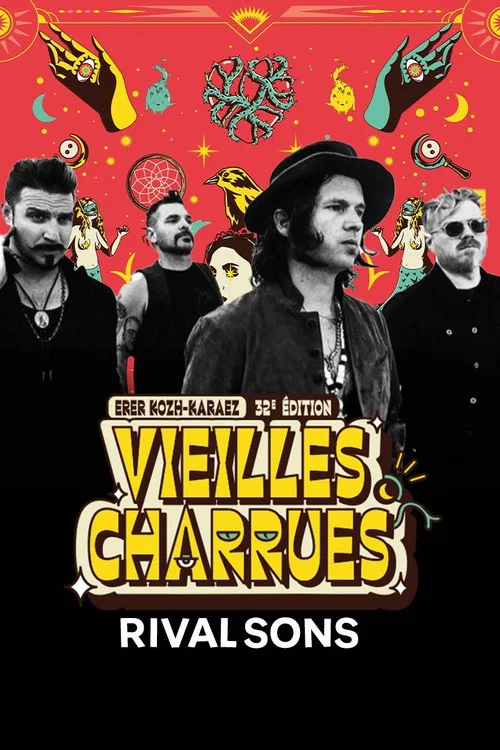 Rival Sons en concert aux Vieilles Charrues 2024 постер
