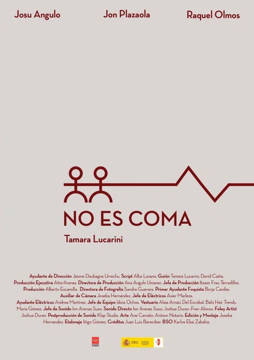 No es coma постер