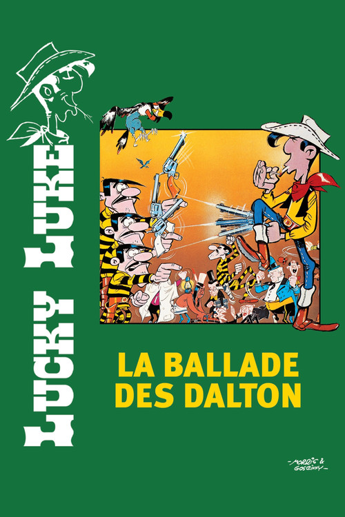 Lucky Luke: La Ballade des Dalton постер