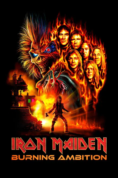 Iron Maiden: Burning Ambition постер