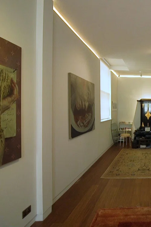 Four Paintings by Edward Povey: Edward's Look постер