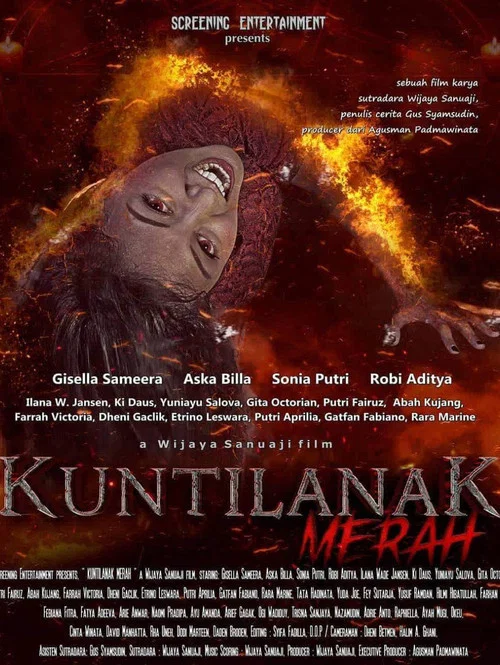 Kuntilanak Merah Pentagram постер