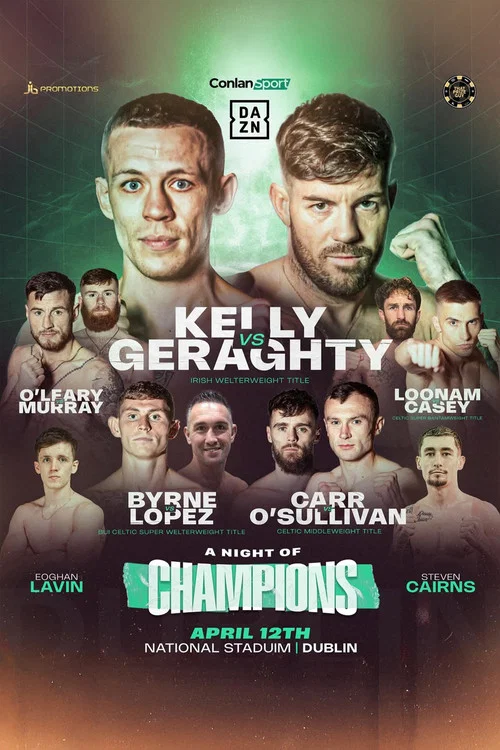 Senan Kelly vs. Declan Geraghty постер