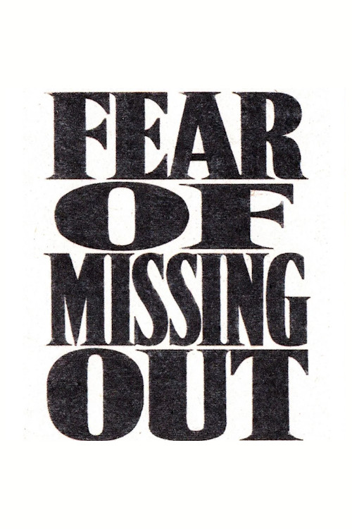 Fear of Missing Out постер