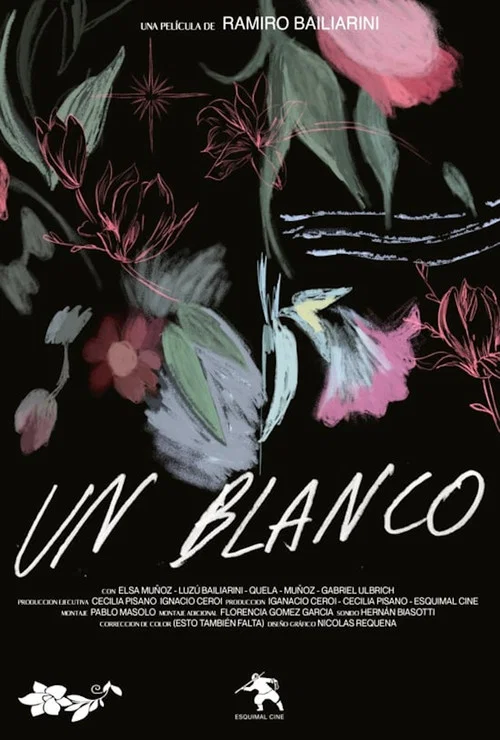 Un blanco постер