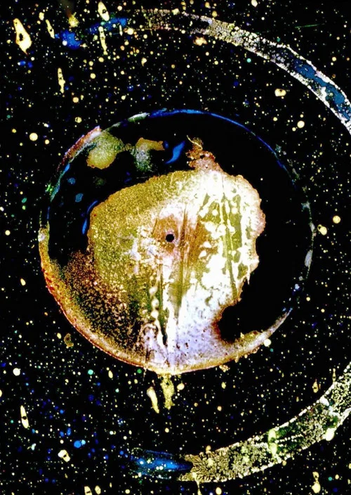 Impresiones en la alta atmósfera постер