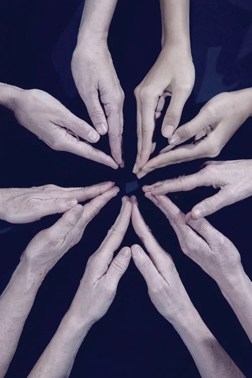 Hand Mandala постер