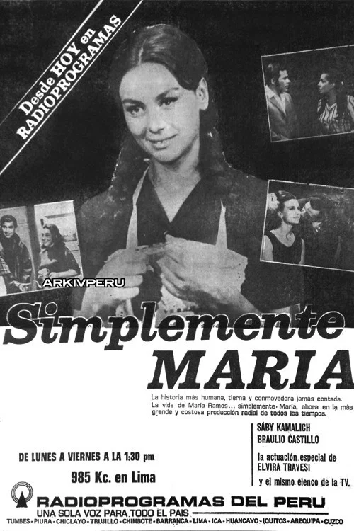 Simplemente María постер