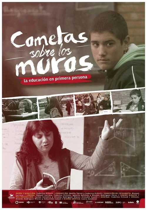 Cometas sobre los muros постер