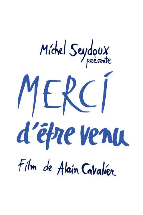 Merci d'être venu постер
