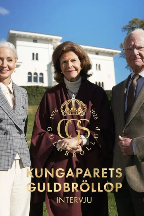 Kungaparets guldbröllop - intervju постер