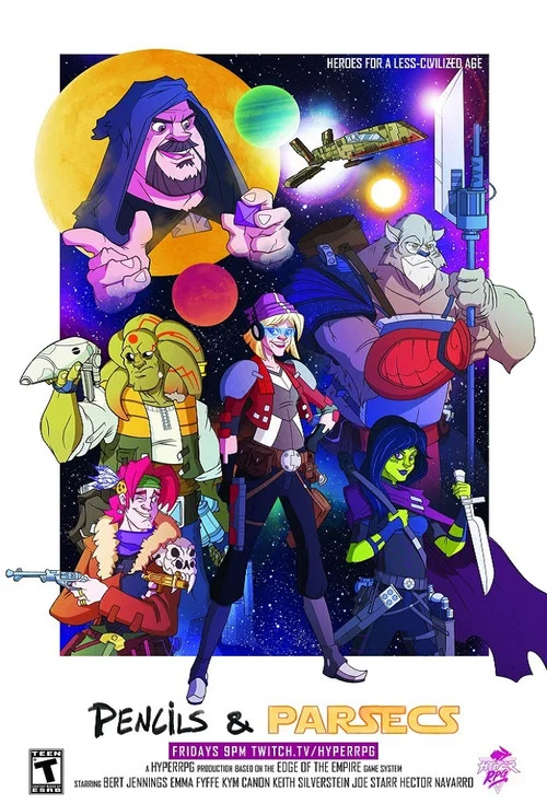 Pencils and Parsecs постер