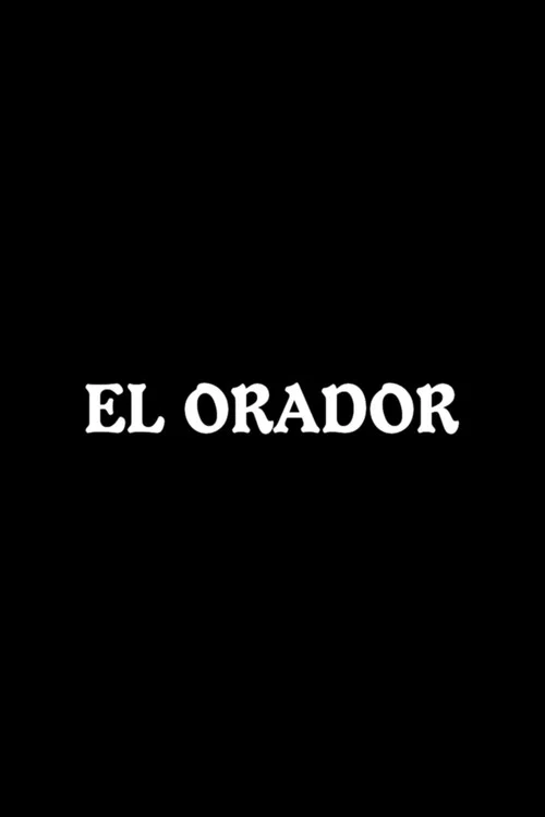 El orador постер