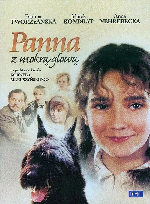 Panna z mokrą głową постер