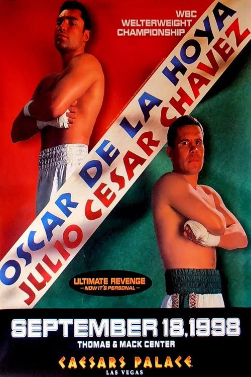 Oscar de la Hoya vs. Julio César Chávez II постер