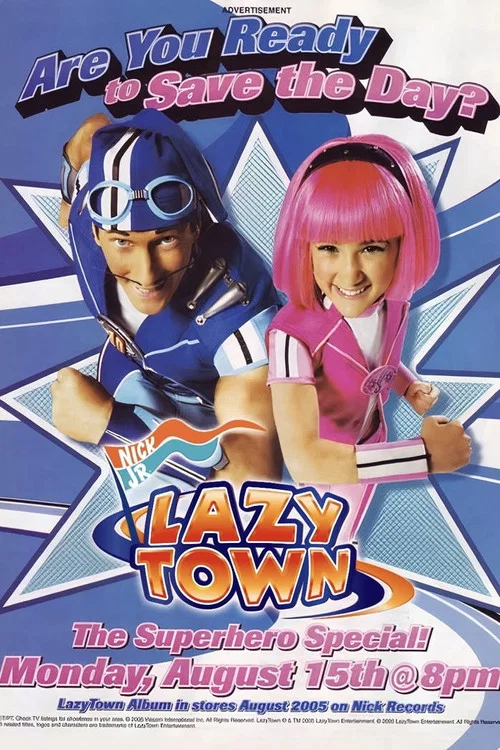 LazyTown’s New Superhero постер