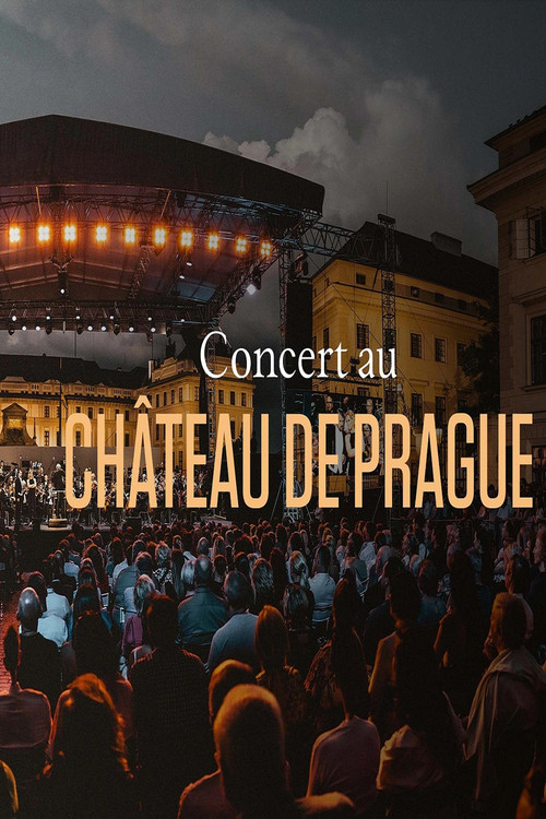 Concert au château de Prague Smetana, Dvořák постер