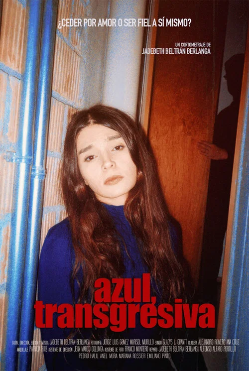 Azul, transgresiva постер