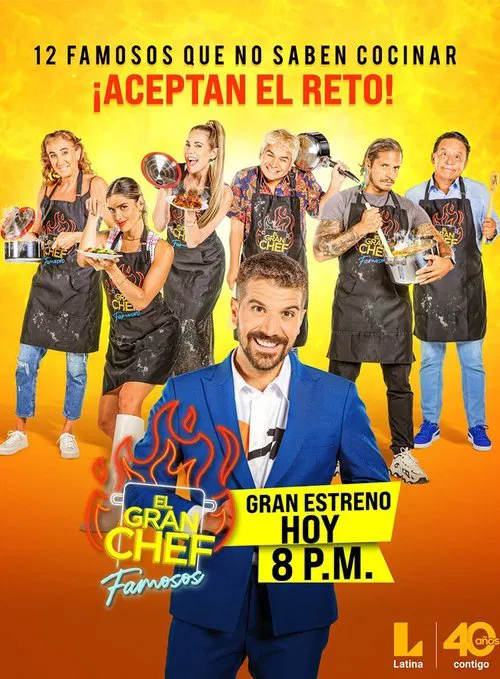 El Gran Chef Famosos постер