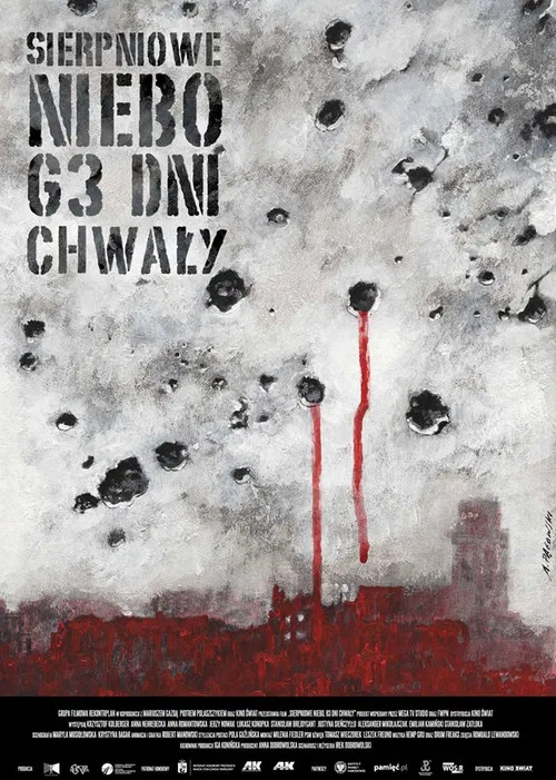 Sierpniowe niebo. 63 dni chwały постер