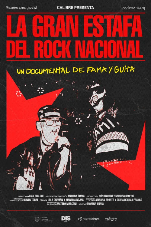La gran estafa del Rock Nacional постер