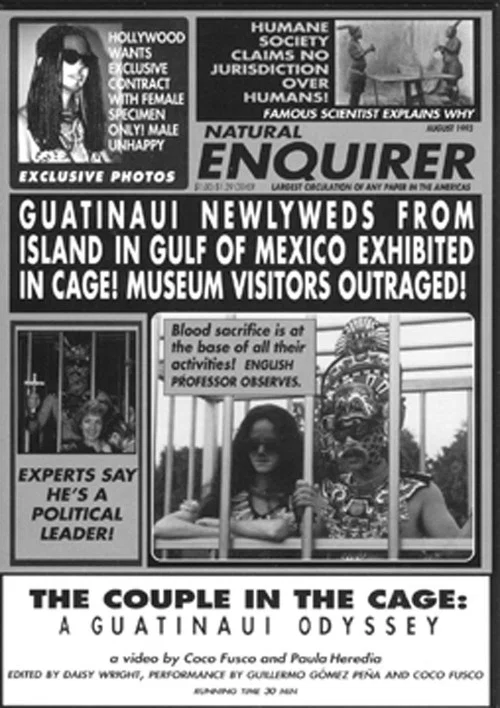 The Couple in the Cage постер