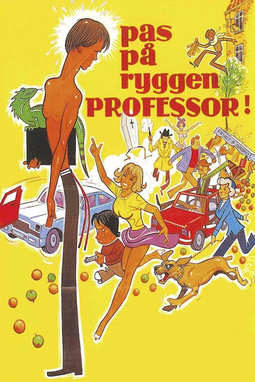 Pas på ryggen, professor! постер