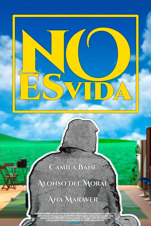 No es vida постер
