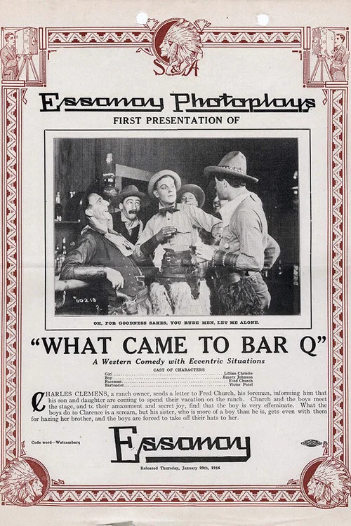 What Came to Bar Q постер