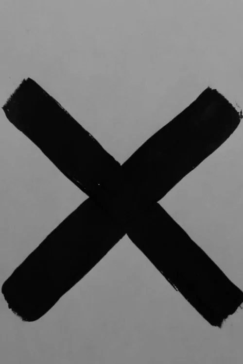X постер
