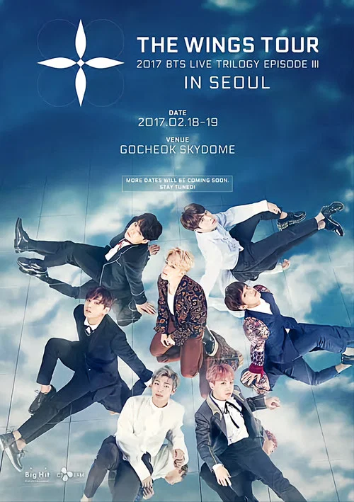 2017 BTS LIVE TRILOGY EPISODE III: THE WINGS TOUR IN SEOUL постер