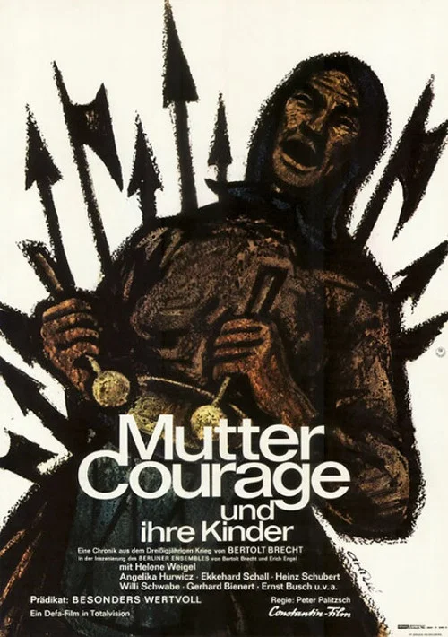 Mutter Courage und ihre Kinder постер