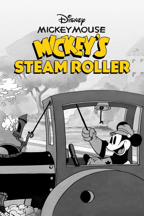 Mickey's Steam Roller постер