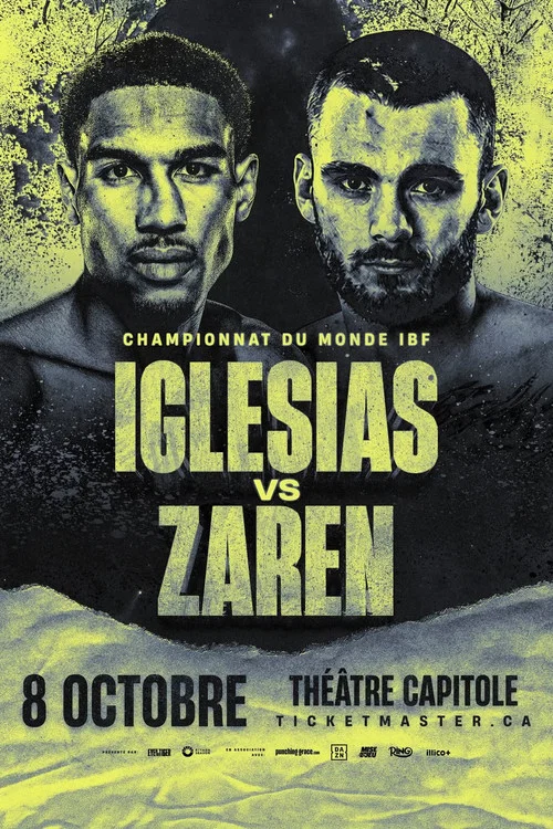 Osleys Iglesias vs. Oliver Zaren постер