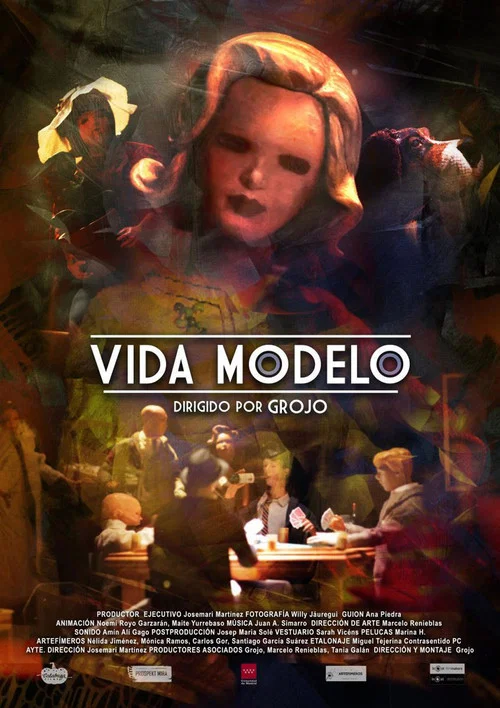 Vida modelo постер