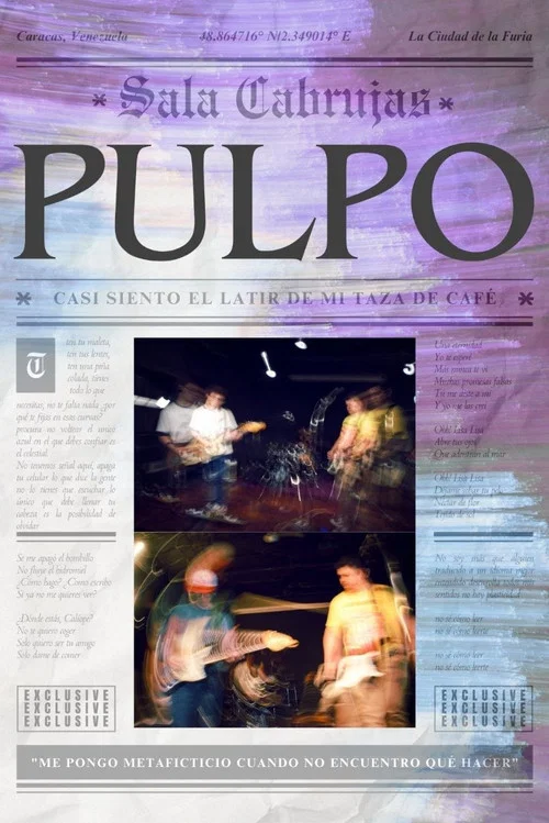 Pulpo - Live @ Sala Cabrujas постер