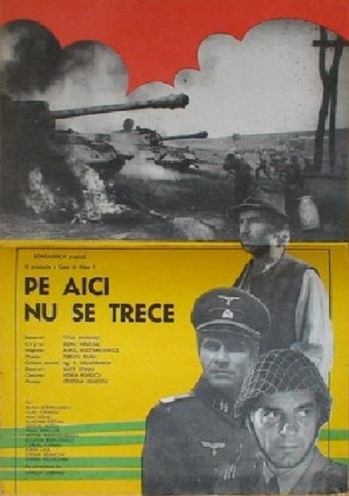 Pe aici nu se trece постер