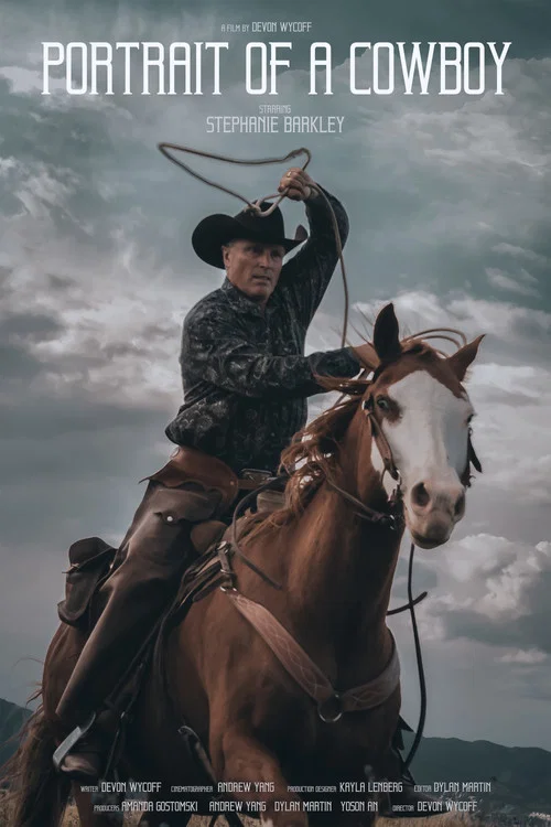 Portrait of a Cowboy постер