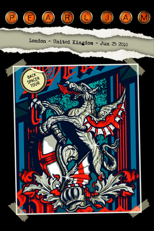 Pearl Jam: Hard Rock Calling, London 2010 постер